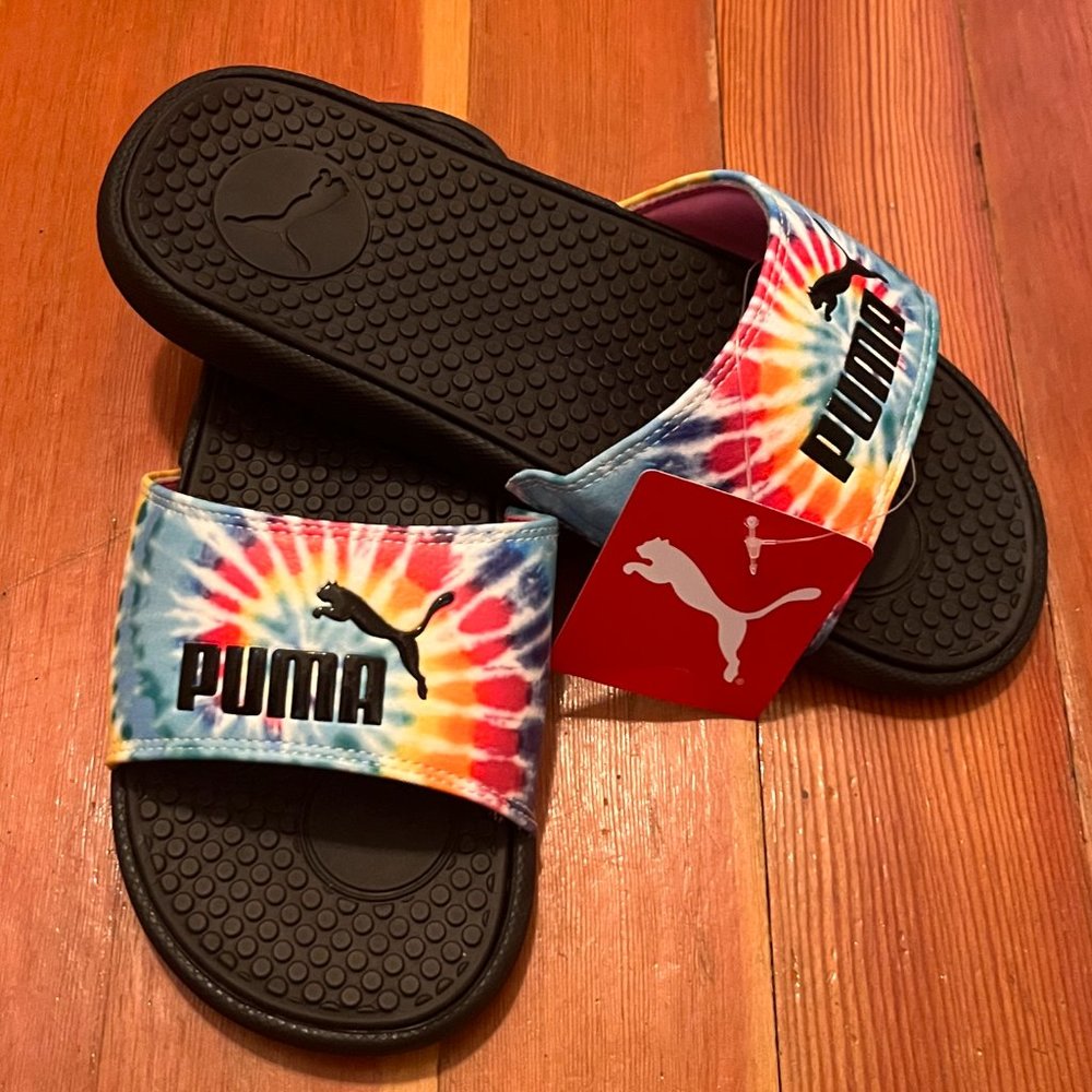 Puma Cool Cat Tie Dye Women’s Slides